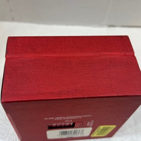 Anne Klein AK EMPTY Red Presentation Storage Watch Jewelry Box Case4"x4.25"x2.5" - Picture 15 of 16